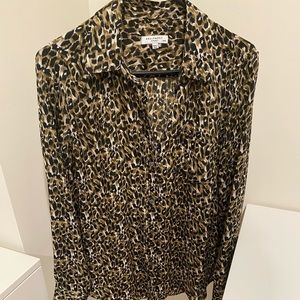 Equipment Print Blouse